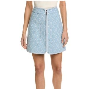 Sandro Embroidered Skirt